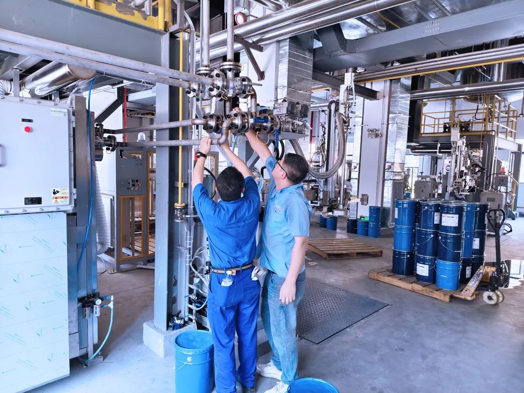 助力油墨龙头智能升级|永兴官网再获客户高度认可! 助力油墨龙头智能升级|永兴官网再获客户高度认可!